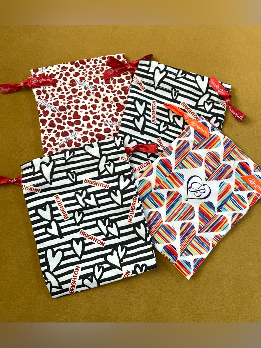 Brighton Jewelry Bags Lot of 4